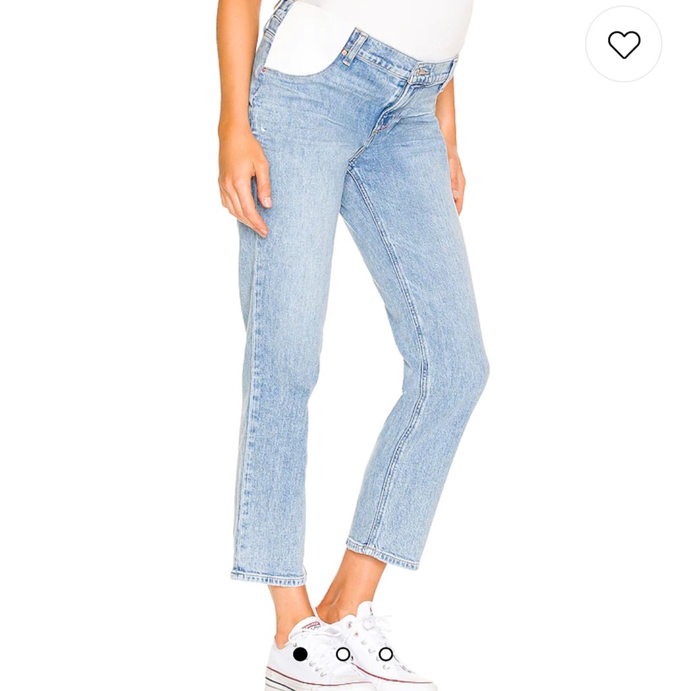 PAIGE Maternity Noella Straight in Liza size 27